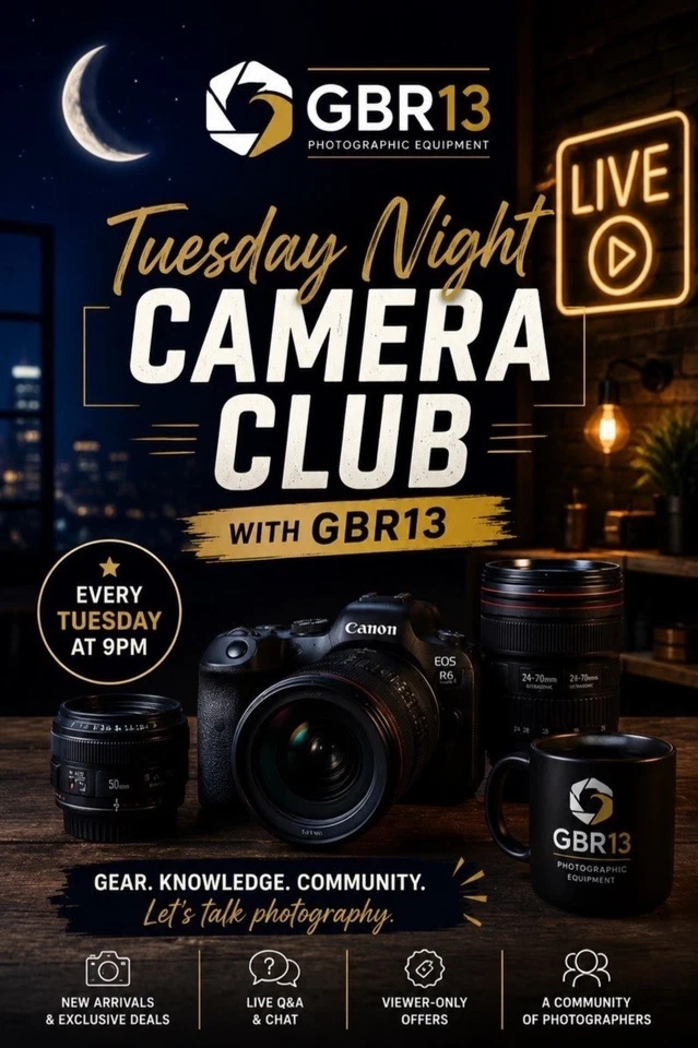 🌙 Tuesday Night Camera Club with GBR13
