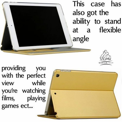 For iPad 2 3 4/ air/ air2/ mini Luxury Leather Wallet Smart Stand Case Cover - 第 7/29 張圖片