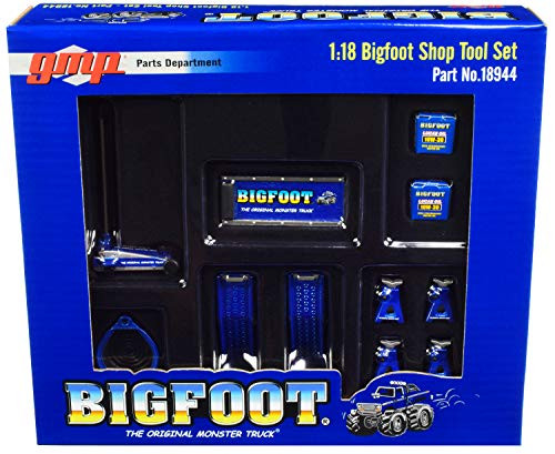 GMP Shop Tool Set of 6 Pieces Bigfoot #1 The Original Monster Truck 1/18 Diecast - Picture 1 of 4