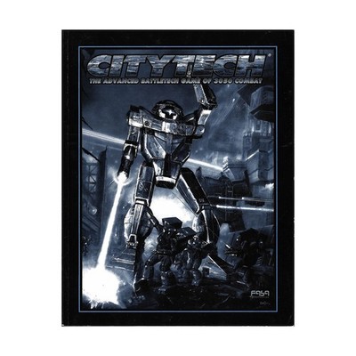 FASA Battletech Core Box Set Citytech (2nd Ed) - Rulebook Only! VG+