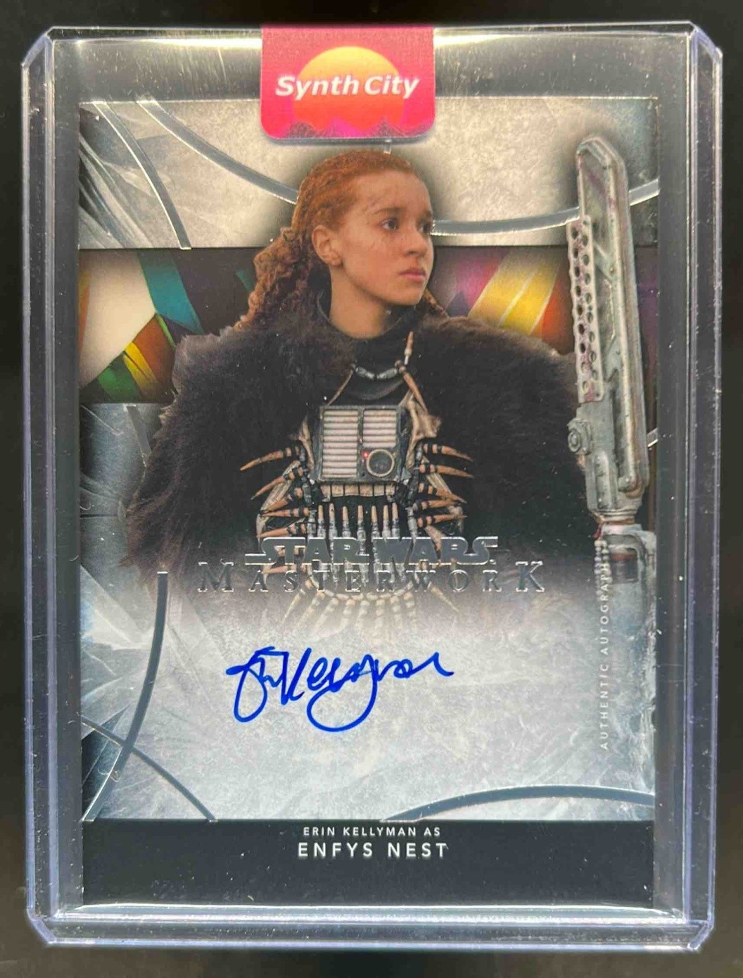 2024 Topps Star Wars Masterwork Erin Kellyman as Enfys Nest Auto #A-EK