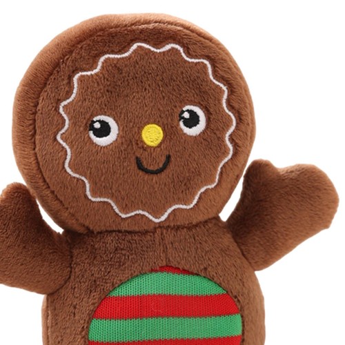 Weihnachts-Dekokissen, festlicher Lebkuchenmann, für Party, Couch, festlich - Bild 11 von 29