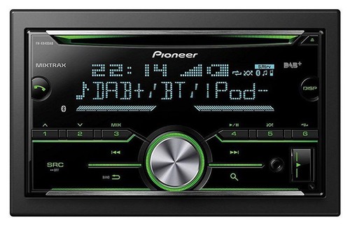 Pioneer CD USB MP3 Bluetooth 2DIN DAB Autoradio für Fiat Doblo ab 15 piano schwa - Bild 4 von 9