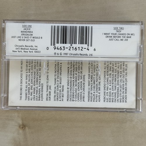 Sinead O'Connor - The Lion and the Cobra (1987, Cassette Tape) TESTED NICE! - Picture 3 of 6
