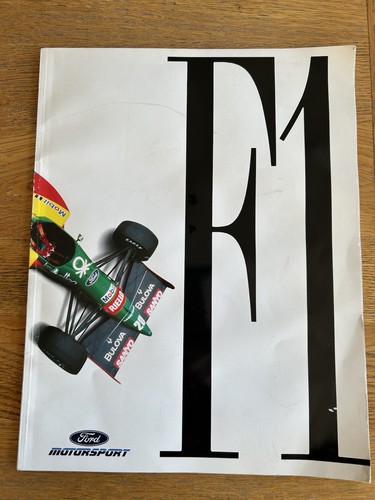 FORD MOTORSPORT F1 Magazine 1989 COSWORTH - Picture 1 of 18
