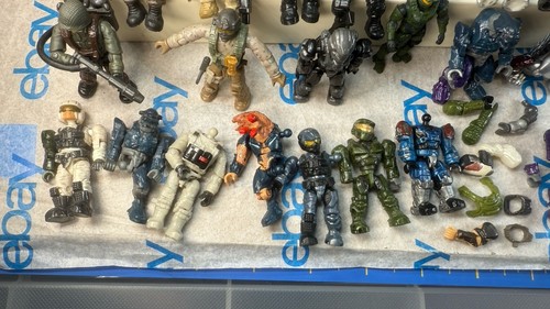 Huge Mixed Lot Of Mega Bloks Halo & COD Action Figures + Parts & Pieces + Accs🔥 - Picture 15 of 24