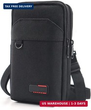 Travel Cell Phone Pouch Belt Pouch, Phone Holster Crossbody Bag with Shoulder St