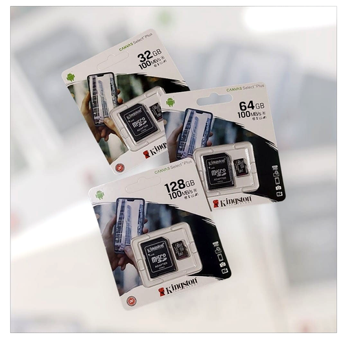 Carte mémoire Kingston carte micro SD SDHC SDXC TF classe 10 32 Go 64 Go 128 Go 256 Go - Photo 2/11