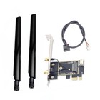 PCIE-WLAN-Kartenadapter Drahtlose Netzwerkkarte M2 NGFF Bluetooth-Konverter4086