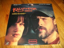KALIFORNIA Laserdisc LD BRAND NEW SEALED WIDESCREEN UNRATED VERSION BRAD PITT