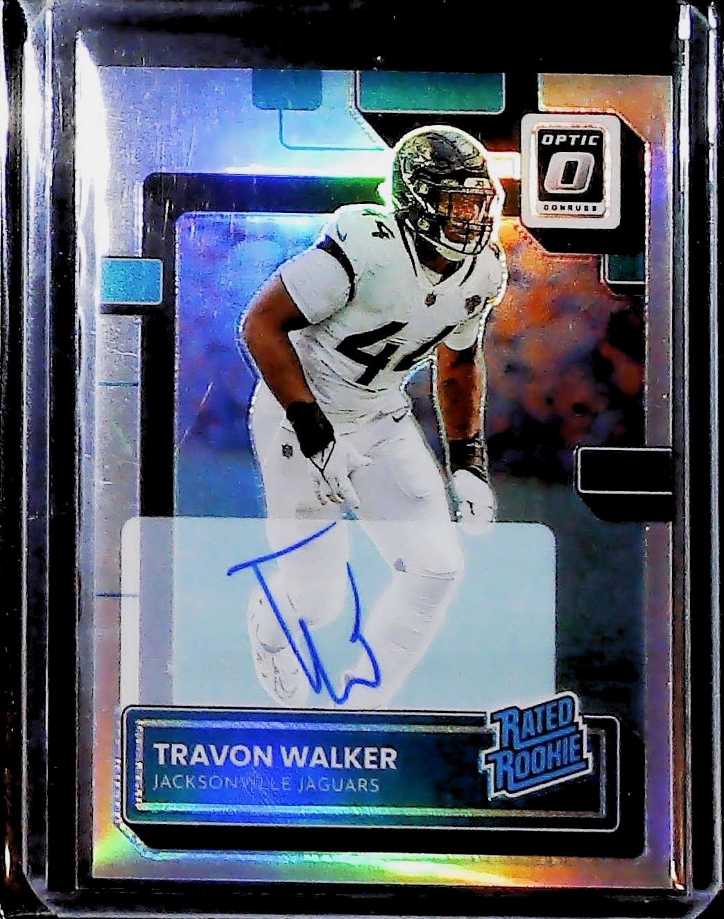 2022 Donruss Optic Travon Walker Rookie Holo Auto /125 *RC* JAGUARS