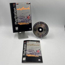 Wipeout [Long Box] (Sony PlayStation 1 PS1, 1995) CIB Tested & Working