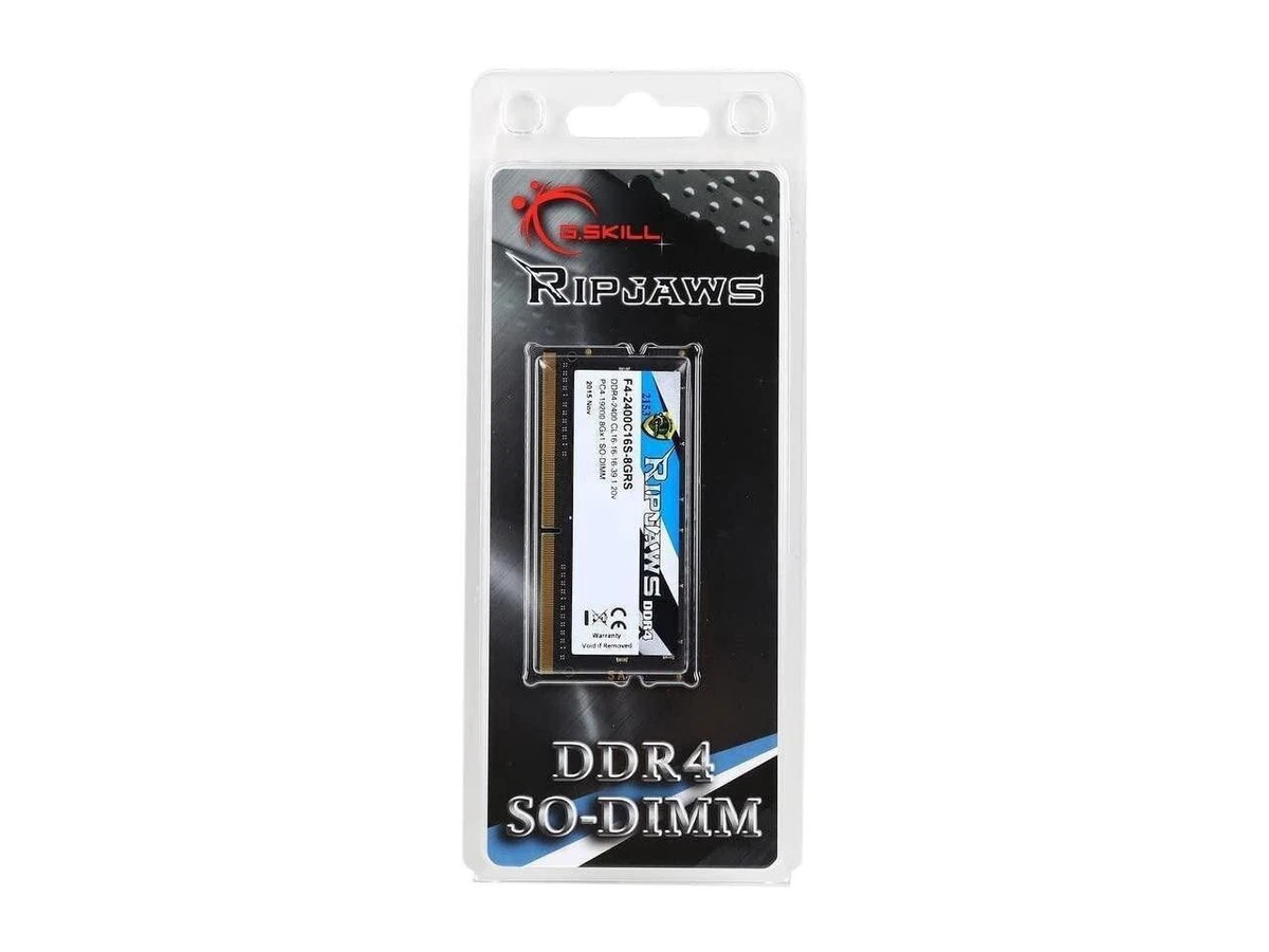 G. SKILL PC4-19200 (DDR4-2400) Bus Speed Computer RAM 8 GB Total