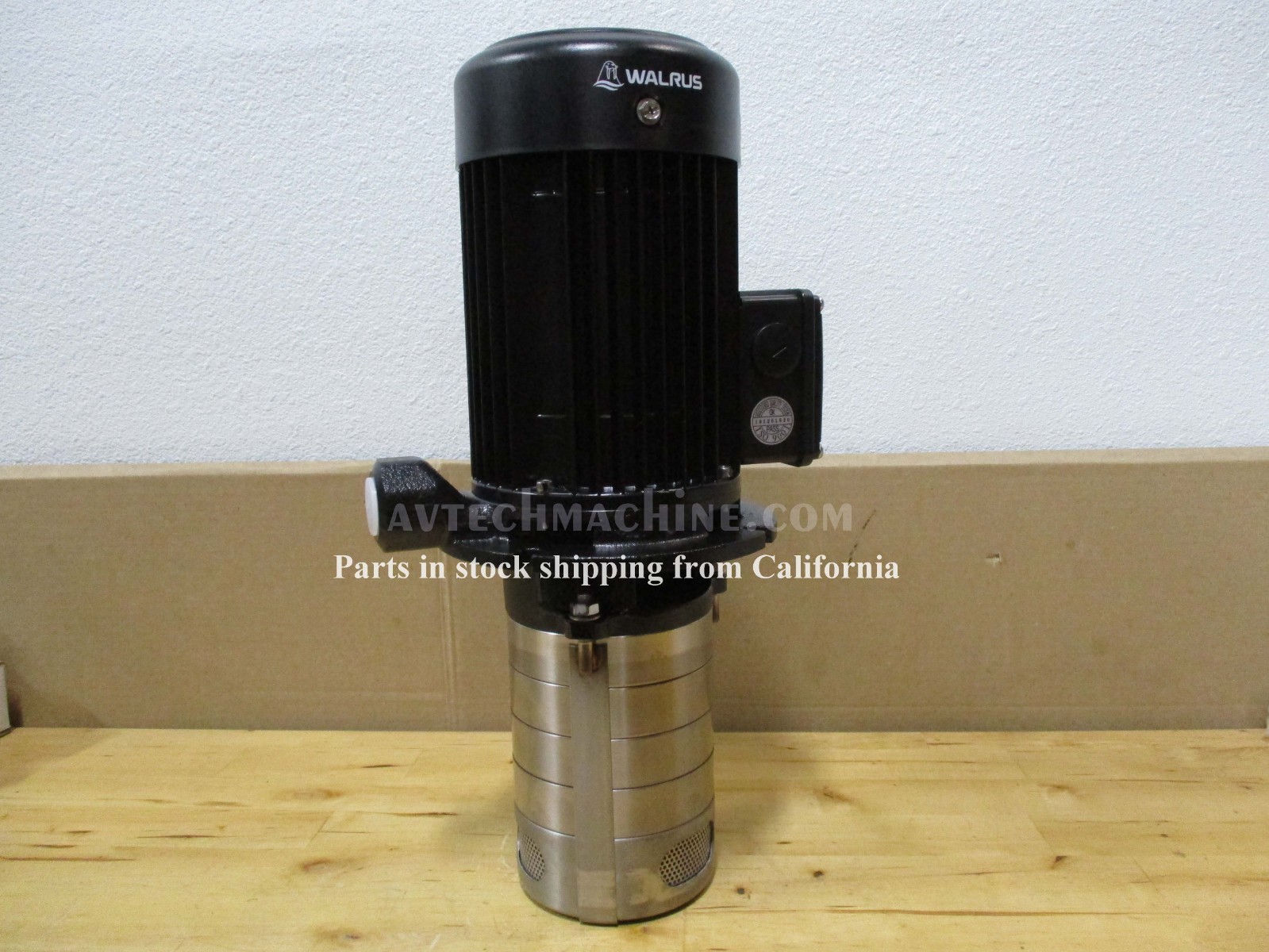 TPHK4T4-4 Walrus Multistage Immersible Coolant Pump 1HP 80PSI 40GPM
