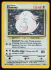 Chansey 3/102 - LP!! Holo Rare - Base Set Pokemon Card