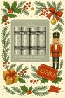 Box Of 12 x Luxury Christmas Crackers Silver Xmas