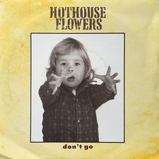 Hothouse Flowers - Don't Go - Used Vinyl Record 7 - 51 - Y1177z