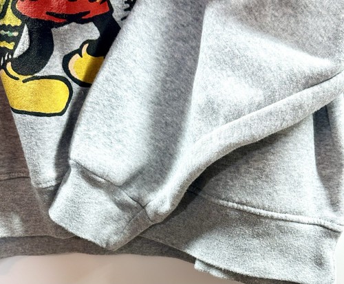 Disney Mickey Mouse Gray Christmas Holiday Tis The Season Sweatshirt XX Large - Picture 5 of 8
