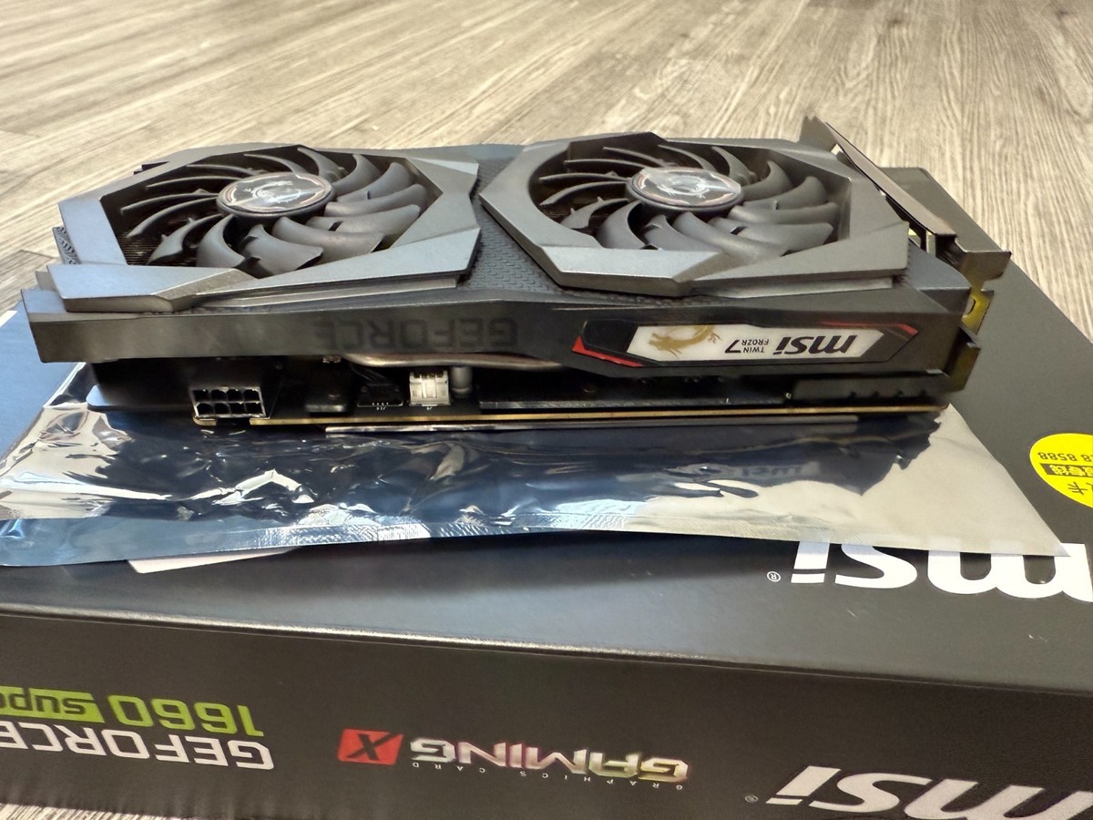MSI NVIDIA GeForce GTX 1660 Super Gaming Twin Frozr 7 6GB