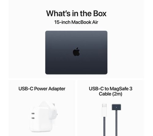 APPLE MacBook Air 15.3" (2024) - M3, 256 GB SSD, Midnight - Picture 10 of 10