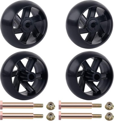 4-Pack Deck Gauge Wheels Kit Fits 42 54'' Decks Replace Husqvarna 174873