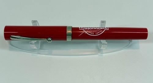 Bolígrafo rojo Sheaffer vintage sin tonterías Huntsville AL Space Capitol sello LEER - Imagen 2 de 7