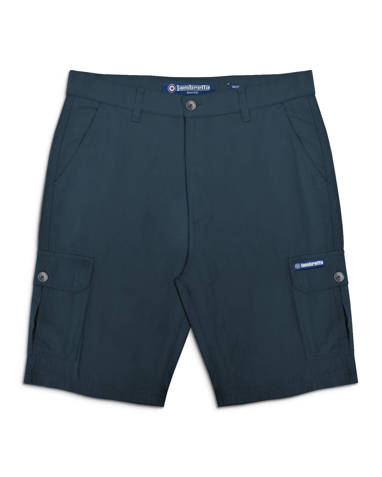 Lambretta Mens Navy Cargo Pockets Casual Summer Shorts
Opens in a new window or tab