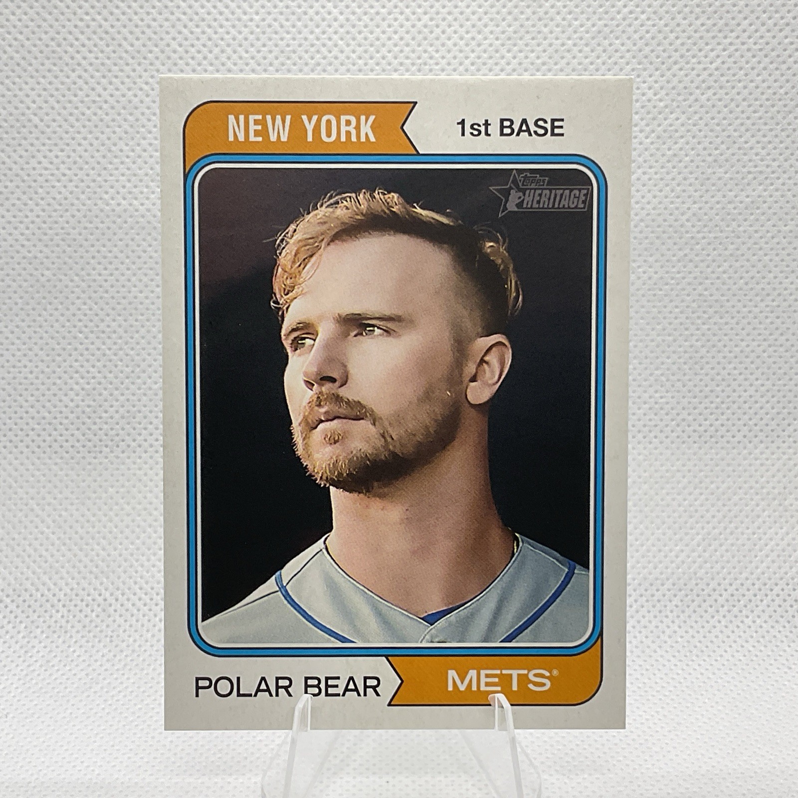 Pete Alonso - 2023 Topps Heritage Nickname Variation #380 SP - New York Mets