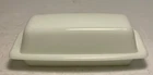 Vintage Pyrex White Milk Glass Butter Dish 7 in.Winter Frost / White Opal