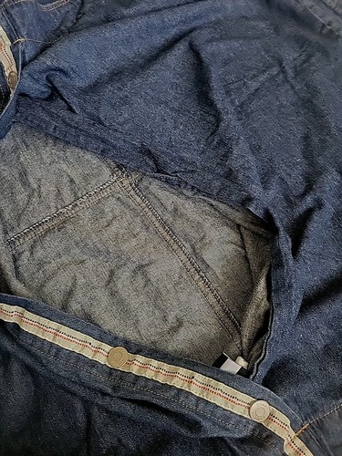 TOMMY HILFIGER Denim Azul Jean Almohada Falsa 25” X 25” - Imagen 6 de 9
