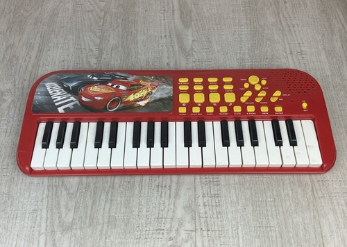 First Act Disney Pixar Cars Racing Rhythms Keyboard Piano Damaged Please Read