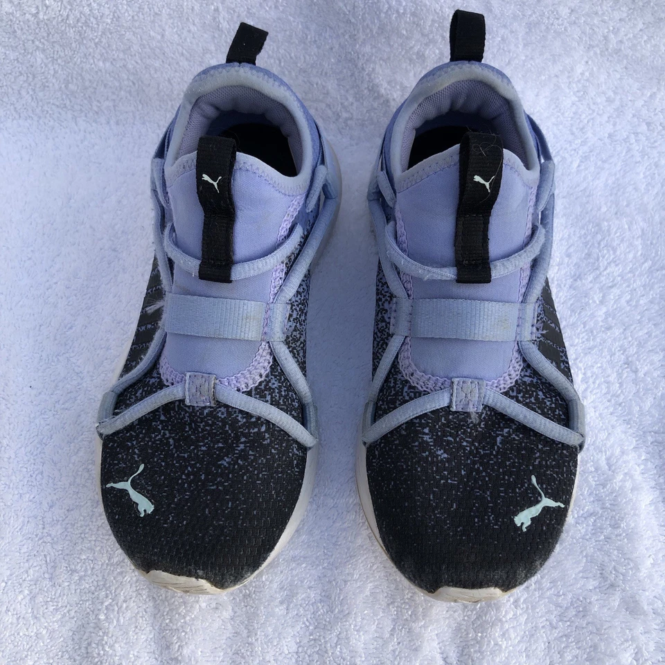 Tênis PUMA Softride Rift Sprinkle Slip On Roxo Sapatos Casuais - Imagem 4 de 4