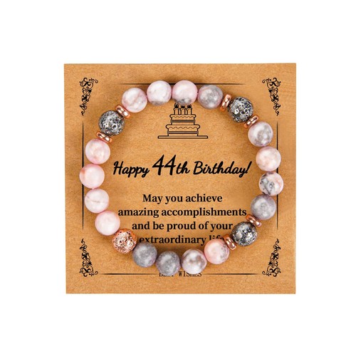 44th Birthday Gift for Women, Bracelets for Women,Natural Stone Bracelets for Wi - Picture 1 of 6