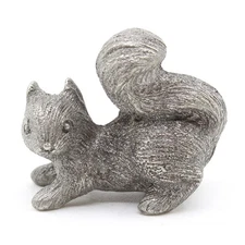 SQUIRREL - SPOONTIQUES PEWTER 1" Metal Miniature Figurine