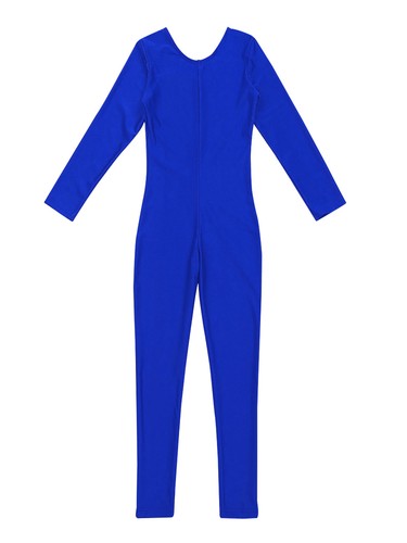 Kinder Mädchen Turnanzug Bühne Performance Overall Gymnastik Unitard Langarm - Bild 94 von 125