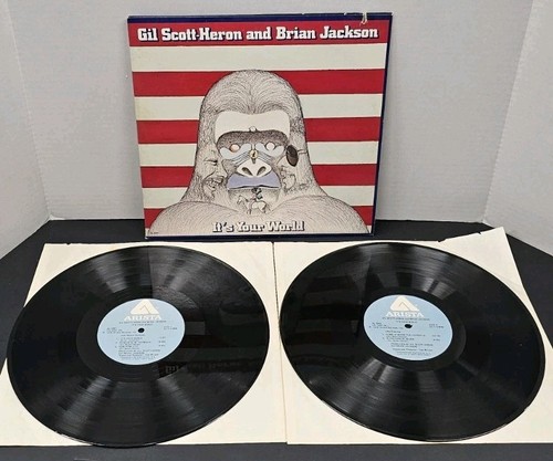 GIL SCOTT-HERON & BRIAN JACKSON "It's Your World" 1976 ~ Arista AL 5001 - Picture 2 of 13