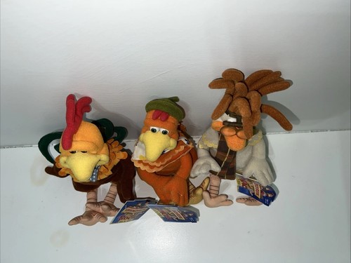 Vintage 2000 Dreamworks Chicken Run Beanie Plush -Rocky, Ginger & Mac NEW W/TAGS - Bild 5 von 21