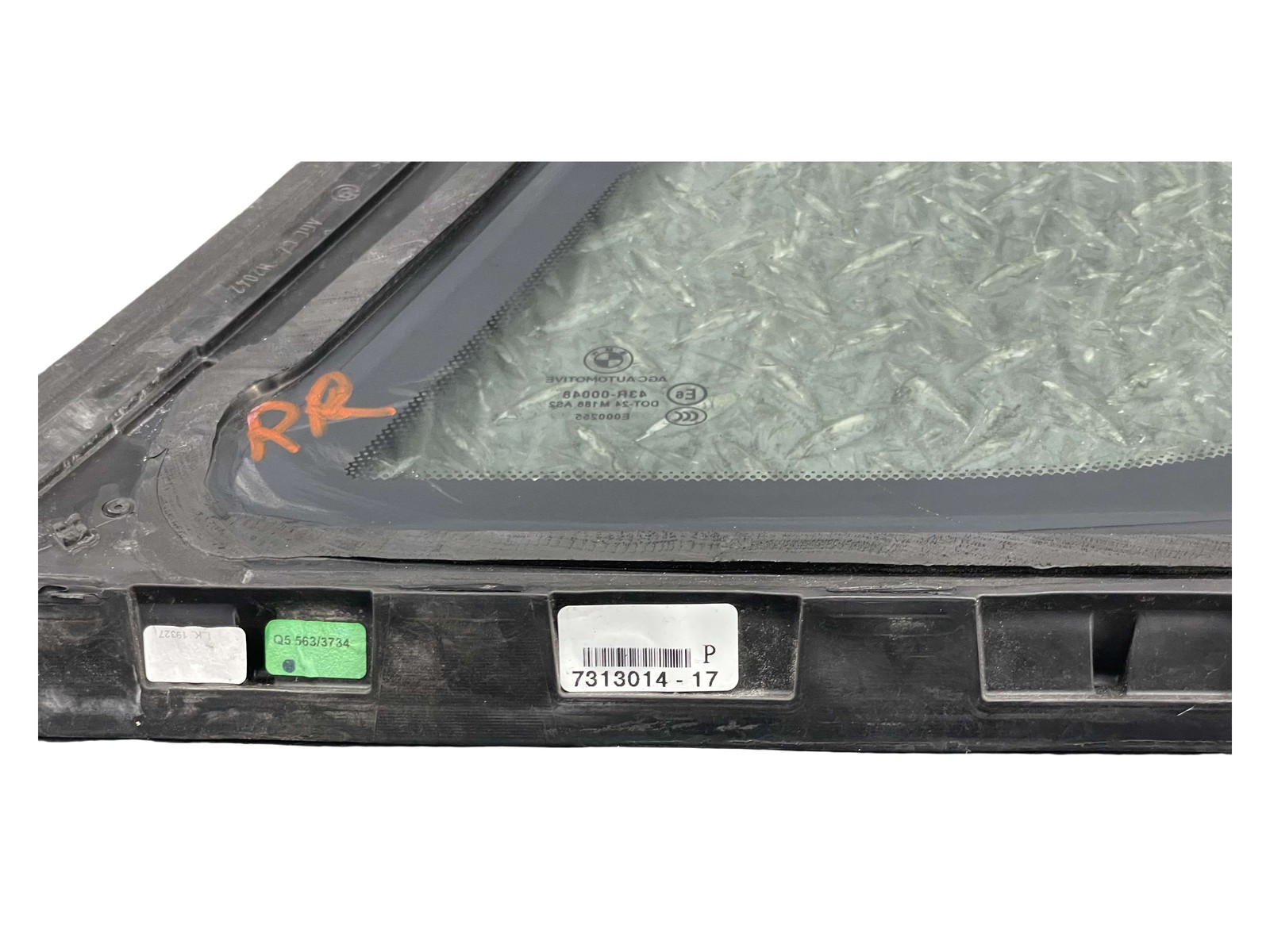 BMW i8 2014-2019 Rear Right Quarter glass Black