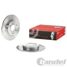 2X BREMBO BREMSSCHEIBEN 238mm VOLL VORNE PASSEND FÜR CITROËN AX SAXO PEUGEOT 106