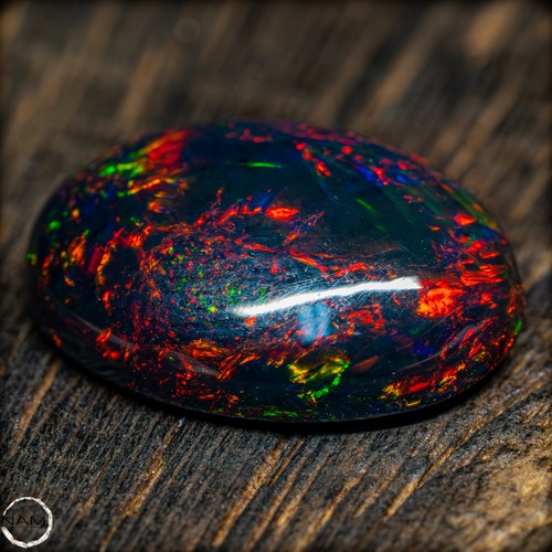 Großer AAA+ Schwarzer Opal Cabochon - 8.7 ct - 1,74g - Bild 19 von 19