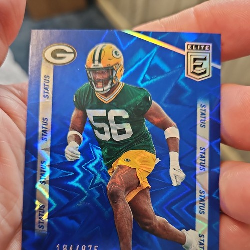 2024 Panini Donruss Elite Edgerrin Cooper Status Green Bay Packers /875 - Bild 6 von 6