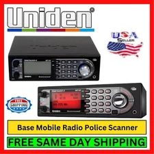 Uniden BearTracker BCT15X Police Scanner TrunkTracker Base Mobile Radio