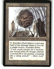 Magic the Gathering - The Dark Dark Sphere Uncommon 1994