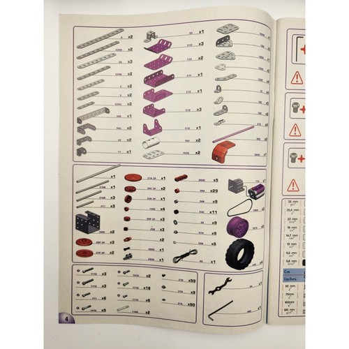GREAT Meccano 8540 Motion System - building set in purple case - ages 8-13 - Picture 9 of 12
