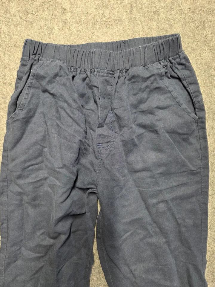 Pantalones CUNYI Unisex Talla 170 Azul Marino Juvenil Informales Calce Relajado Cordón Elástico Foto 3 de 4