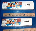 Original 1985 Lego 1560 Basic Building 2-pair Set New Sealed