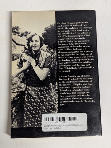 Excellent Women PB Barbara Pym - Picture 2 of 2