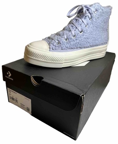 Zapatillas deportivas Converse azul polar plataforma zapatos, Sherpa Ghost, 572240C mujeres Reino Unido 5,5 - Imagen 4 de 14