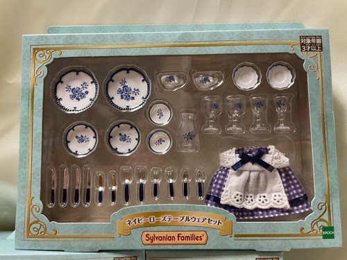 Sylvanian Families classic brown series furniture tableware set bulk EPOCH JAPAN - Picture 6 of 8