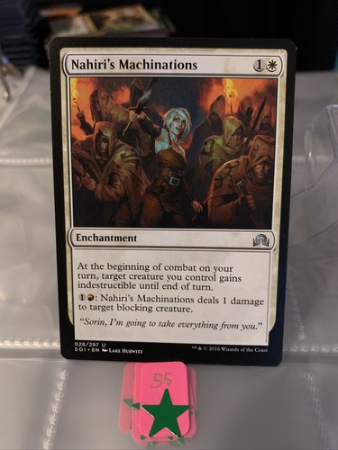 MTG Nahiri's Machinations Shadows Over Innistrad 028/297 Regular Uncommon